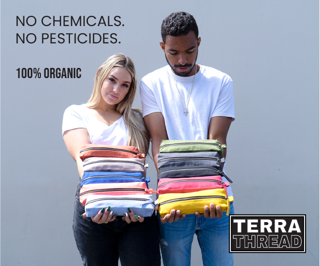 Terra Thread Bataí Organic Cotton Pencil Bag