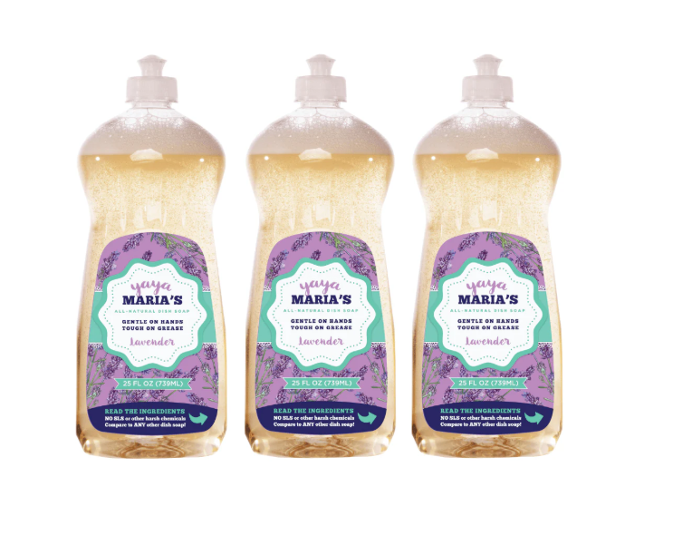 Yaya Maria's Natural Dish Soap