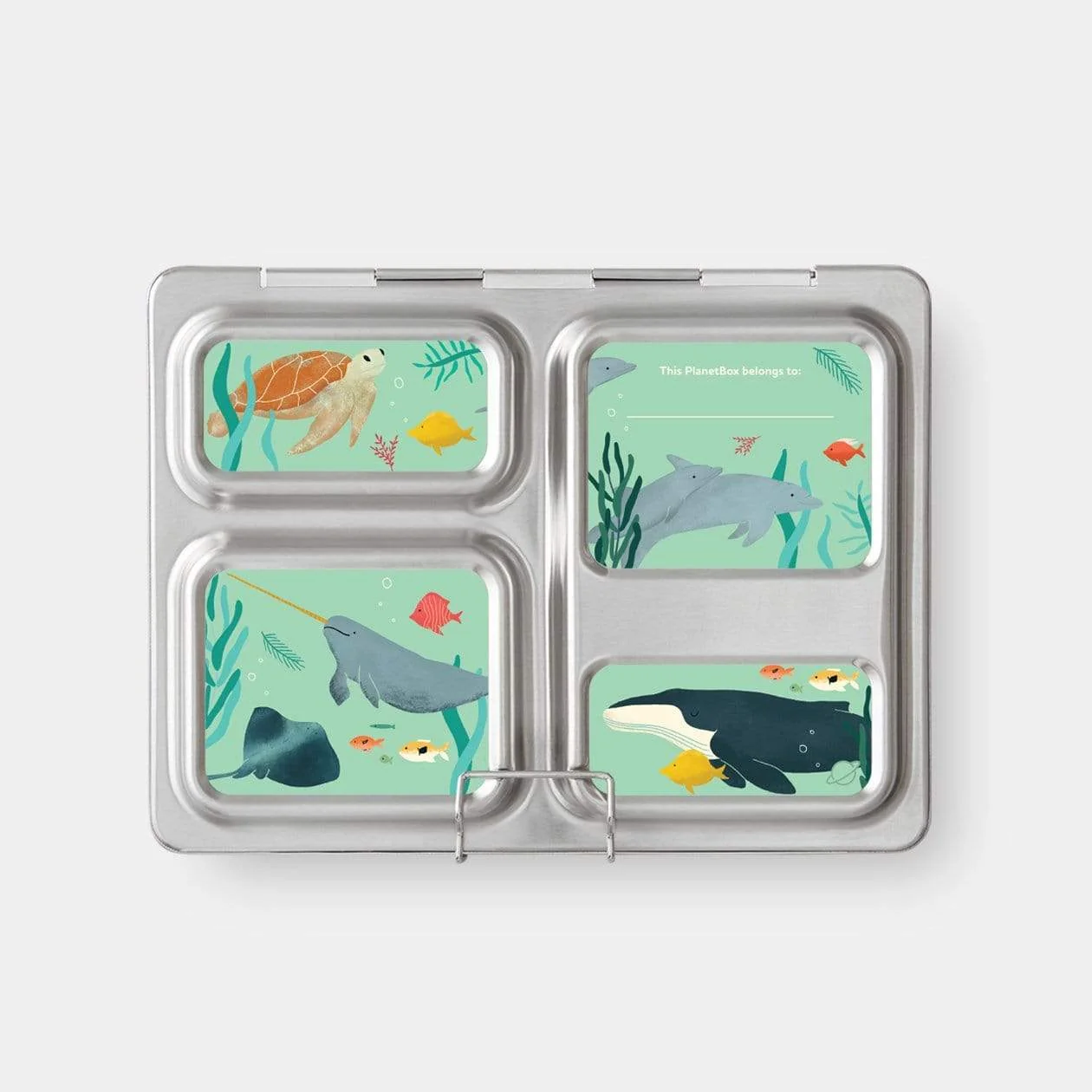 PlanetBox Launch Stainless Steel Lunch Box Set