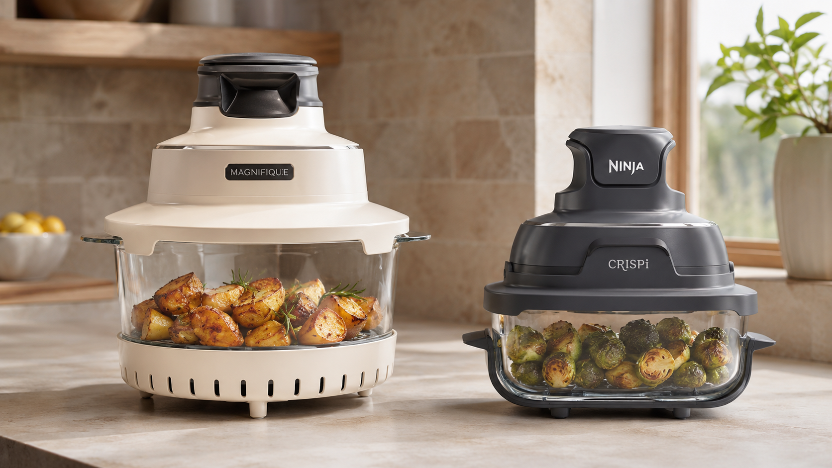 Magnifique vs. Ninja Crispi: Which Glass Air Fryer Is Better?